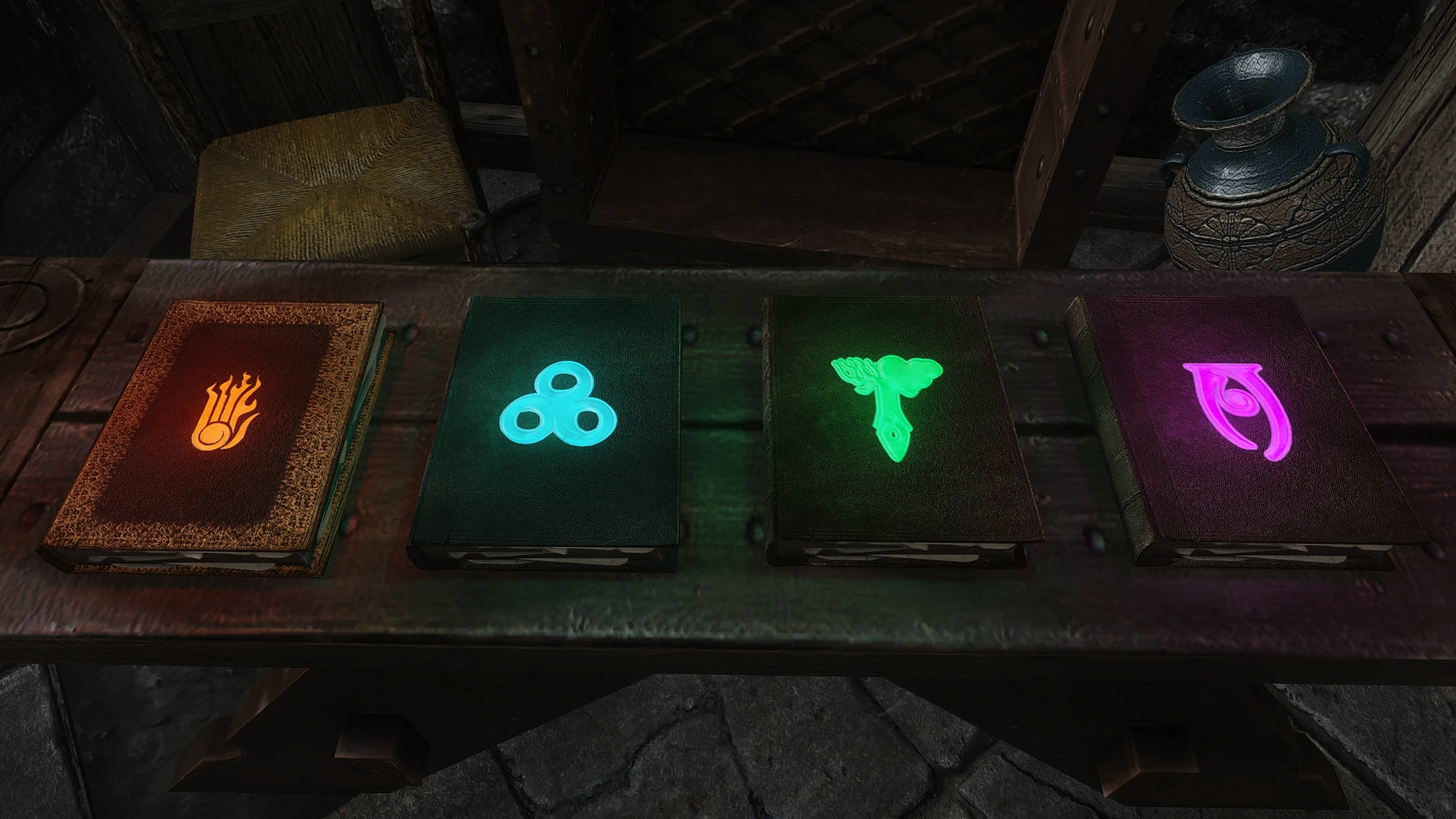 Kanjs - AE Books All In One Animated mod for The Elder Scrolls V: Skyrim Special Edition