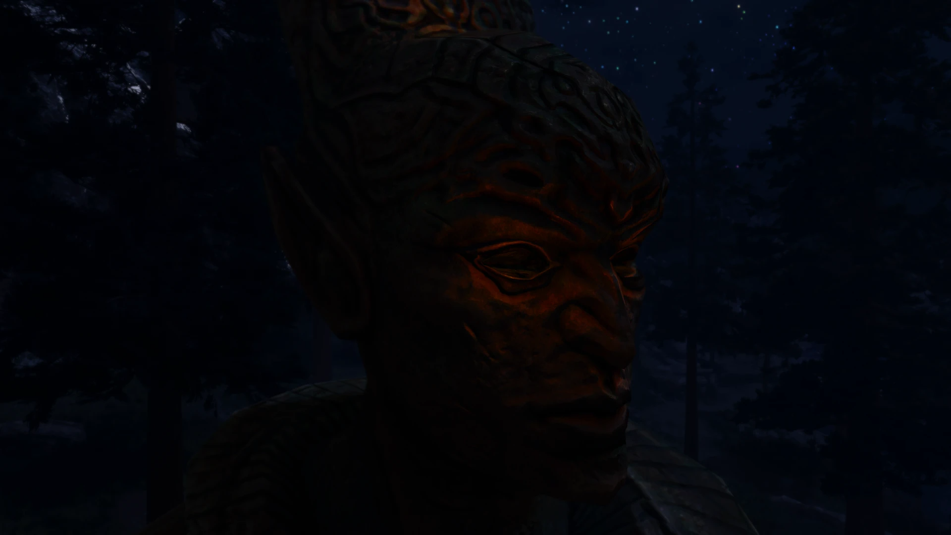 Kanjs - Falmer Statue mod for The Elder Scrolls V: Skyrim Special Edition