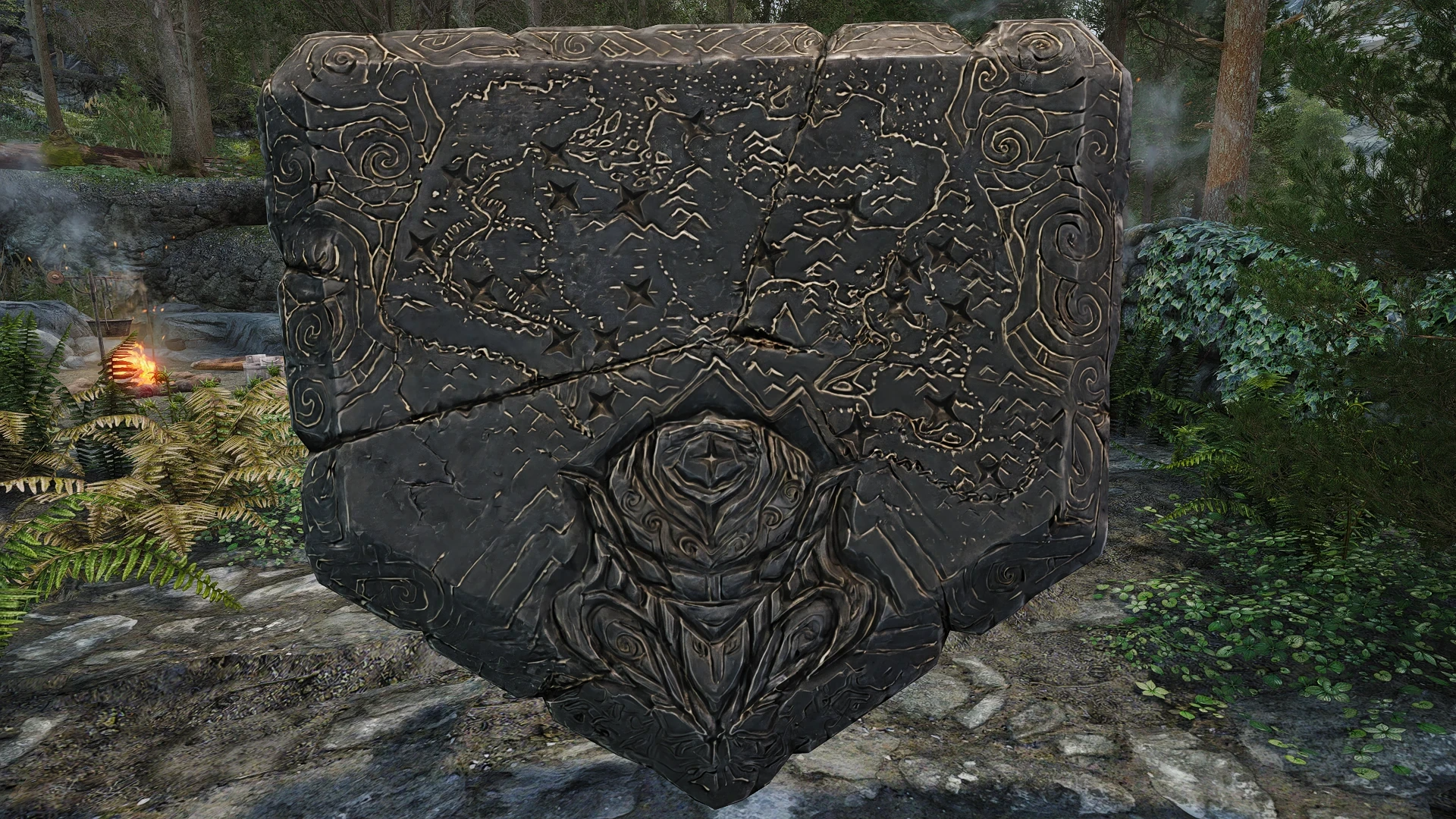 Kanjs - Dragon Stone and Map of Dragon Burials mod for The Elder Scrolls V: Skyrim Special Edition