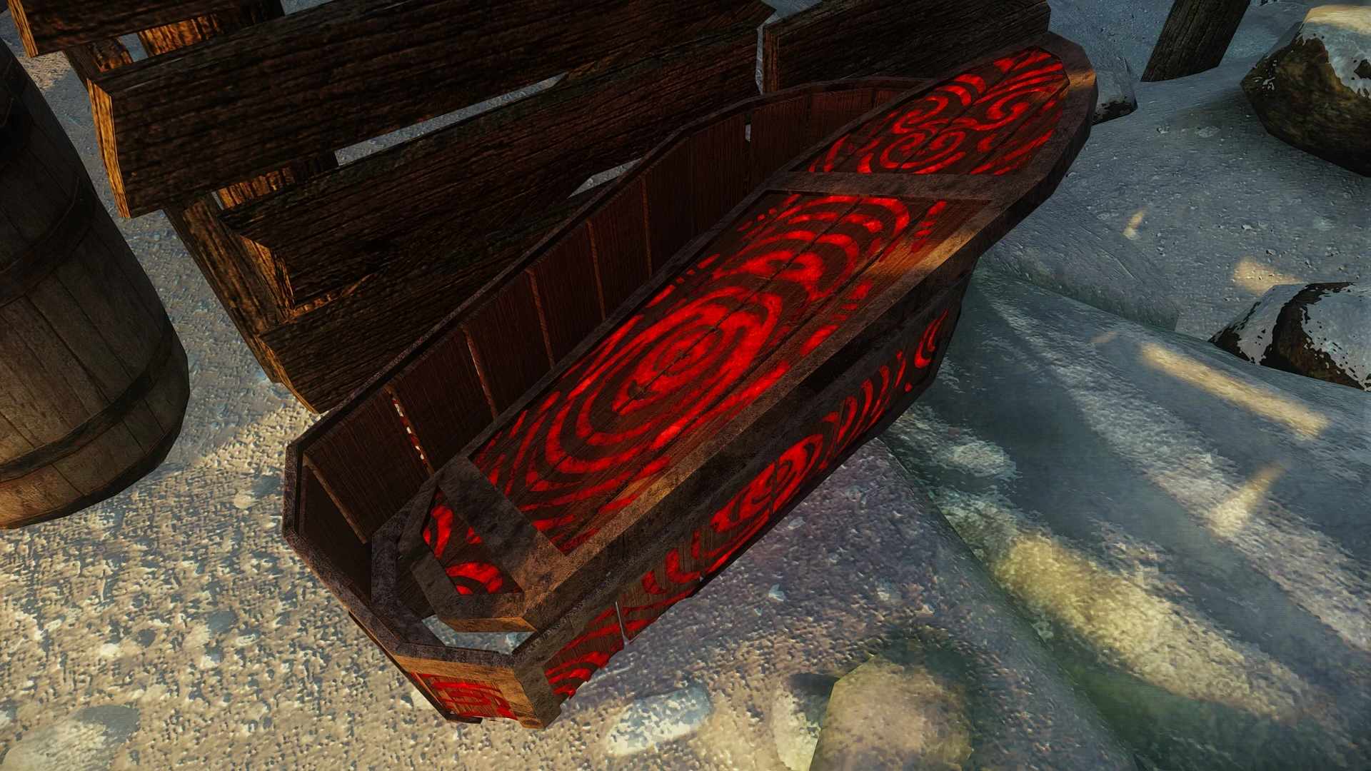 Kanjs - Vampire Coffins Animated mod for The Elder Scrolls V: Skyrim Special Edition