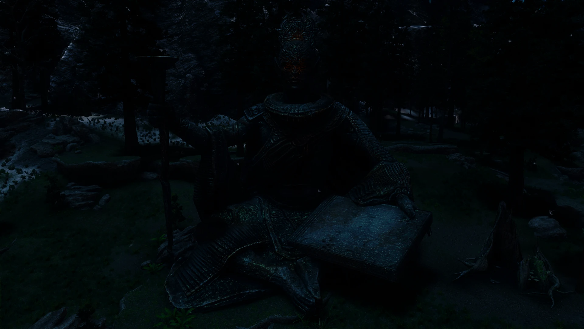 Kanjs - Falmer Statue mod for The Elder Scrolls V: Skyrim Special Edition