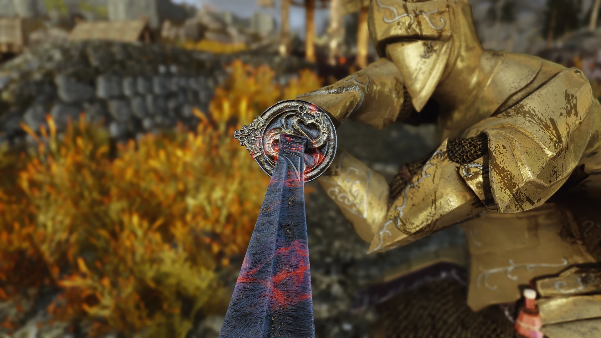 Kanjs - Ebony Blade mod for The Elder Scrolls V: Skyrim Special Edition