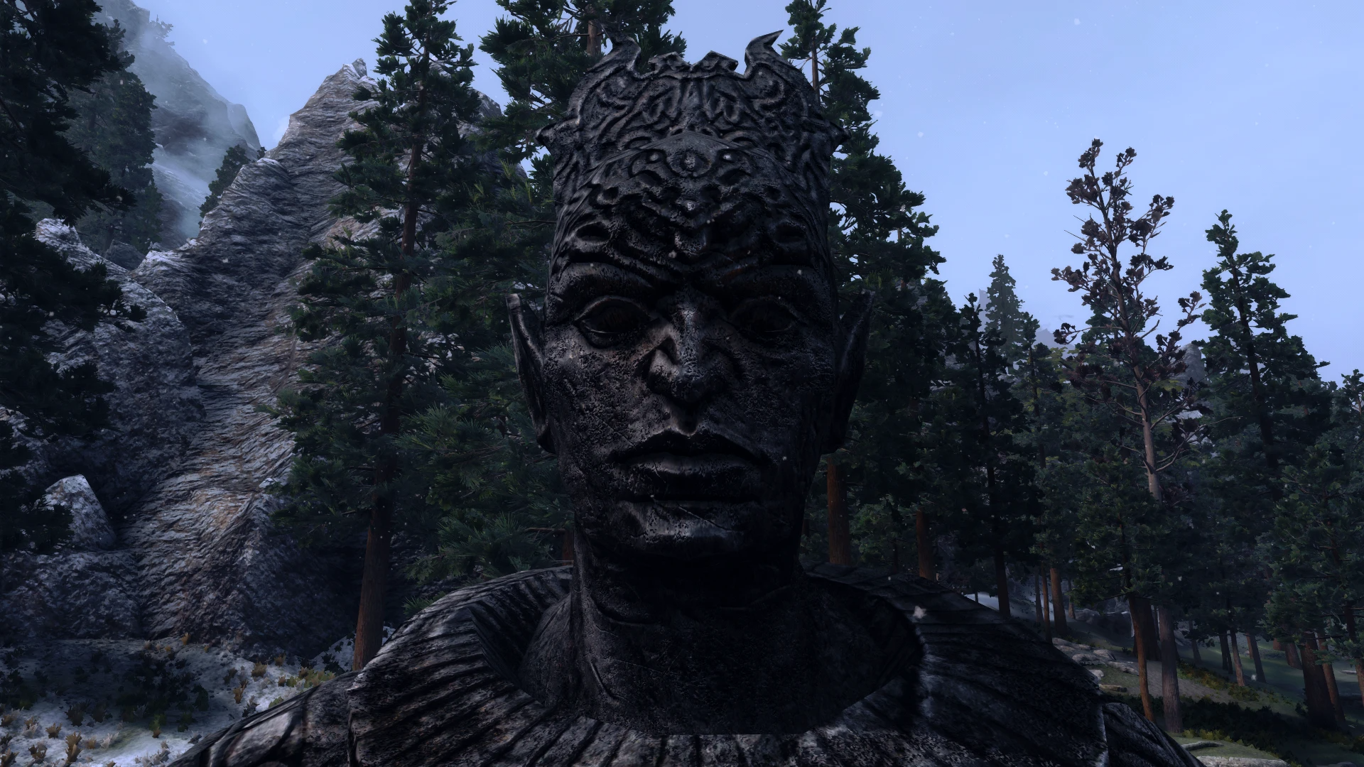 Kanjs - Falmer Statue mod for The Elder Scrolls V: Skyrim Special Edition