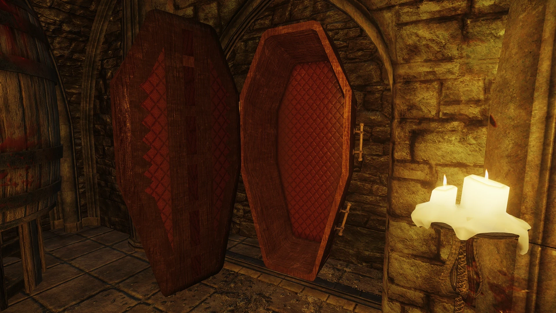 Kanjs - Vampire Coffins Animated mod for The Elder Scrolls V: Skyrim Special Edition