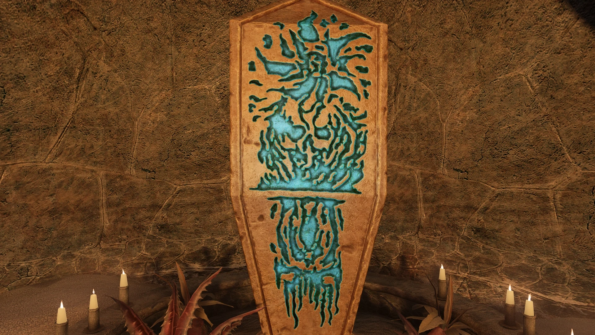 Kanjs - Dunmer Plinths Shrine Animated mod for The Elder Scrolls V: Skyrim Special Edition