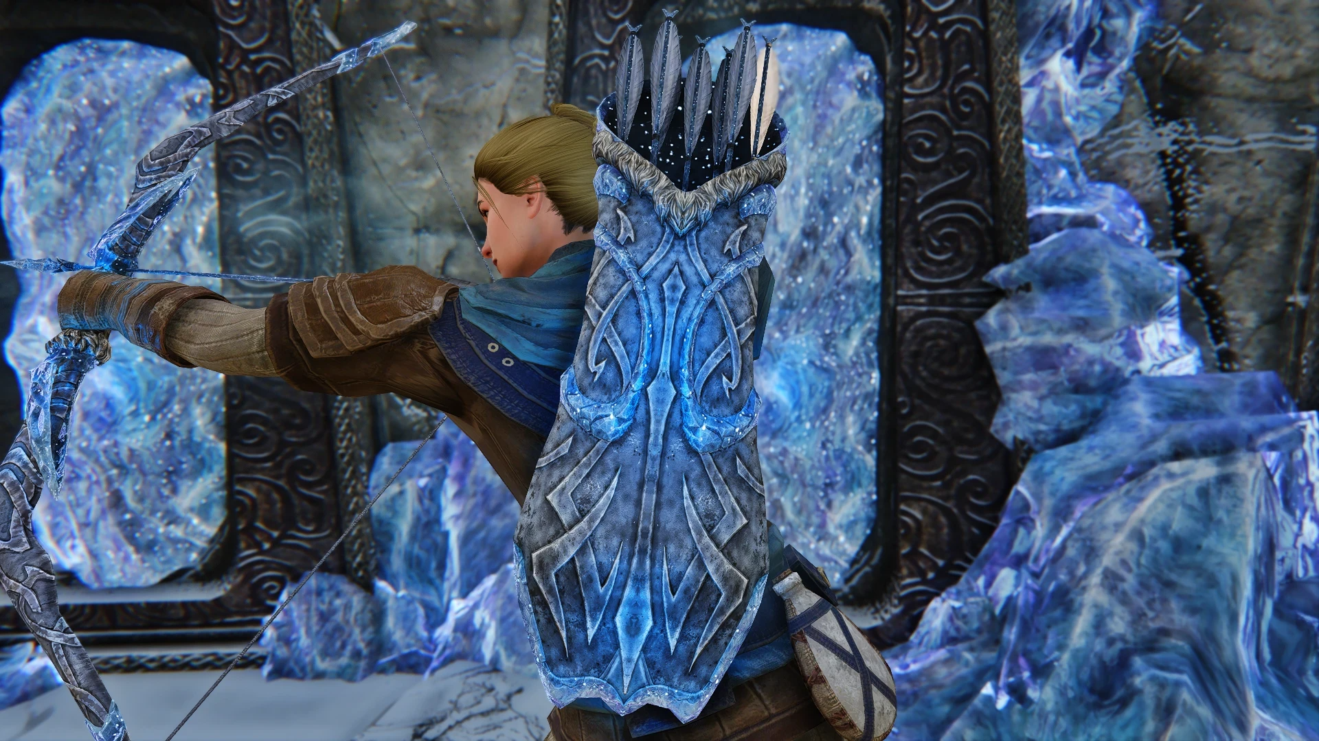 Kanjs - Stalhrim Weapons Animated mod for The Elder Scrolls V: Skyrim Special Edition