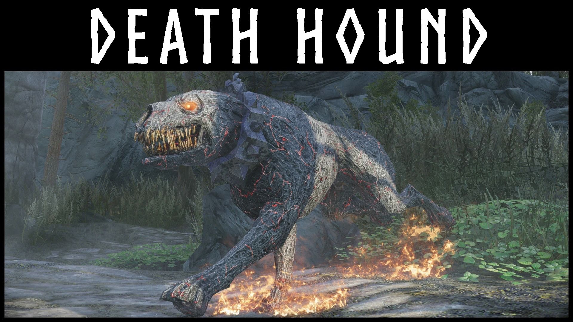 Kanjs - Death Hound Animated mod for The Elder Scrolls V: Skyrim Special Edition