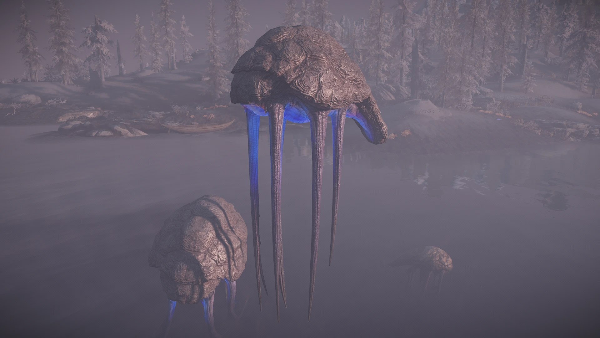 Kanjs - Netch Animated and Halloween Netch mod for The Elder Scrolls V: Skyrim Special Edition