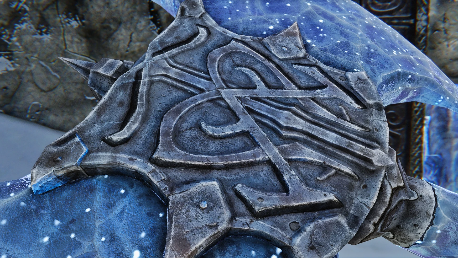 Kanjs - Stalhrim Weapons Animated mod for The Elder Scrolls V: Skyrim Special Edition