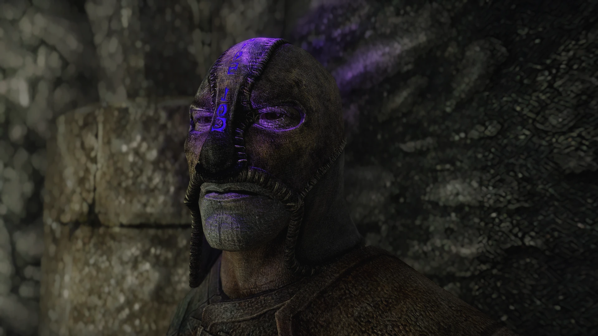 Kanjs - Gray Fox Bust and Cowl Animated  mod for The Elder Scrolls V: Skyrim Special Edition