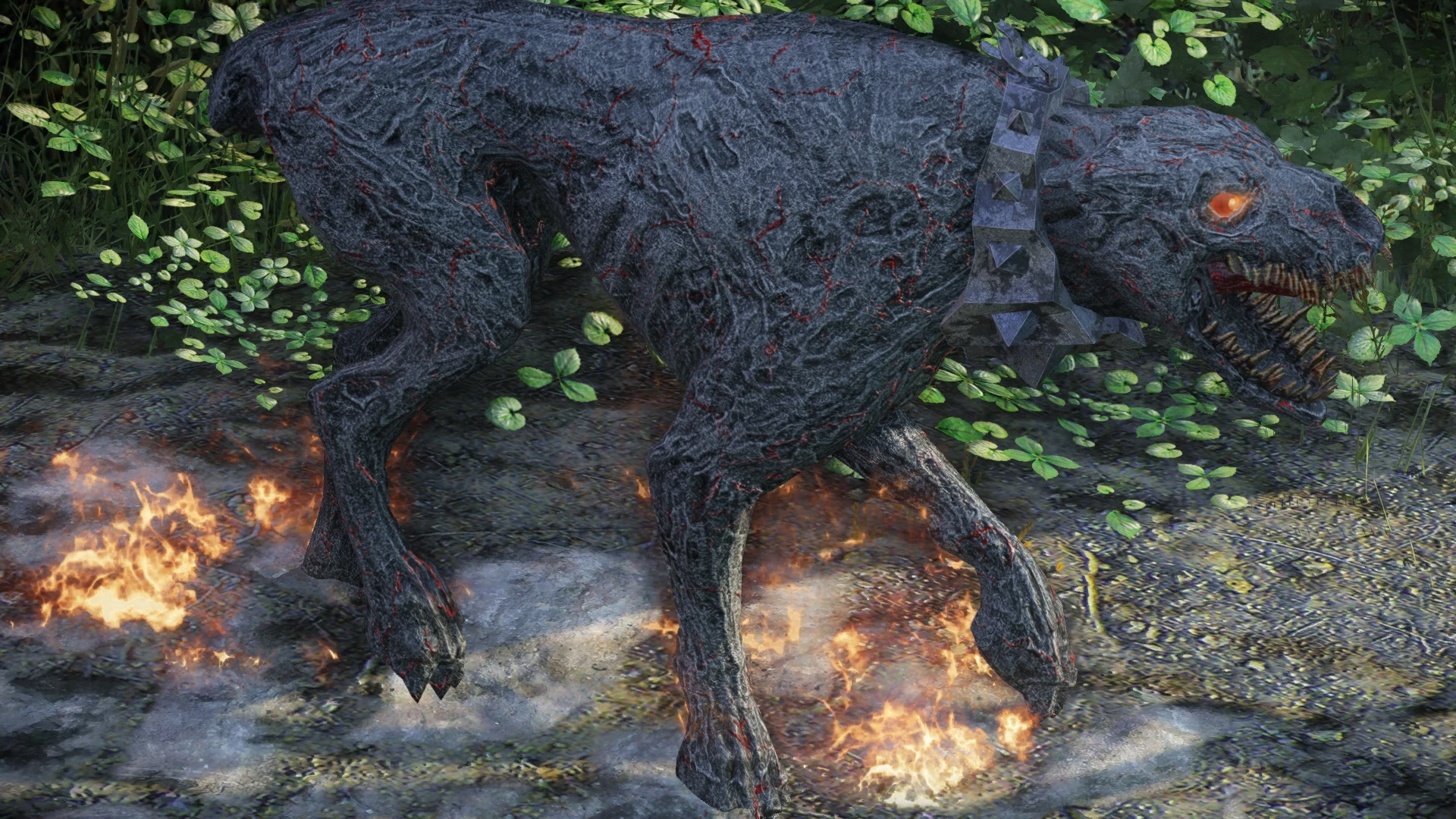 Kanjs - Death Hound Animated mod for The Elder Scrolls V: Skyrim Special Edition