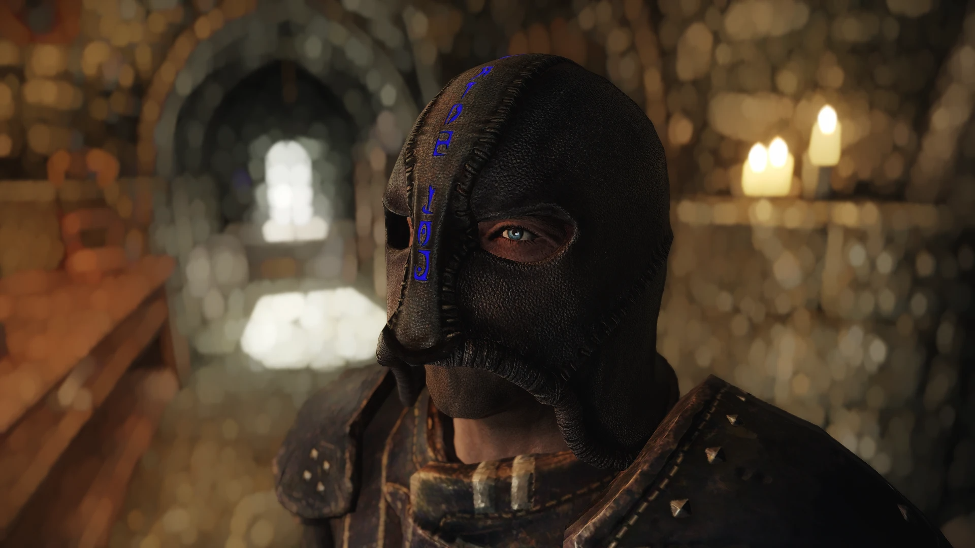 Kanjs - Gray Fox Bust and Cowl Animated  mod for The Elder Scrolls V: Skyrim Special Edition