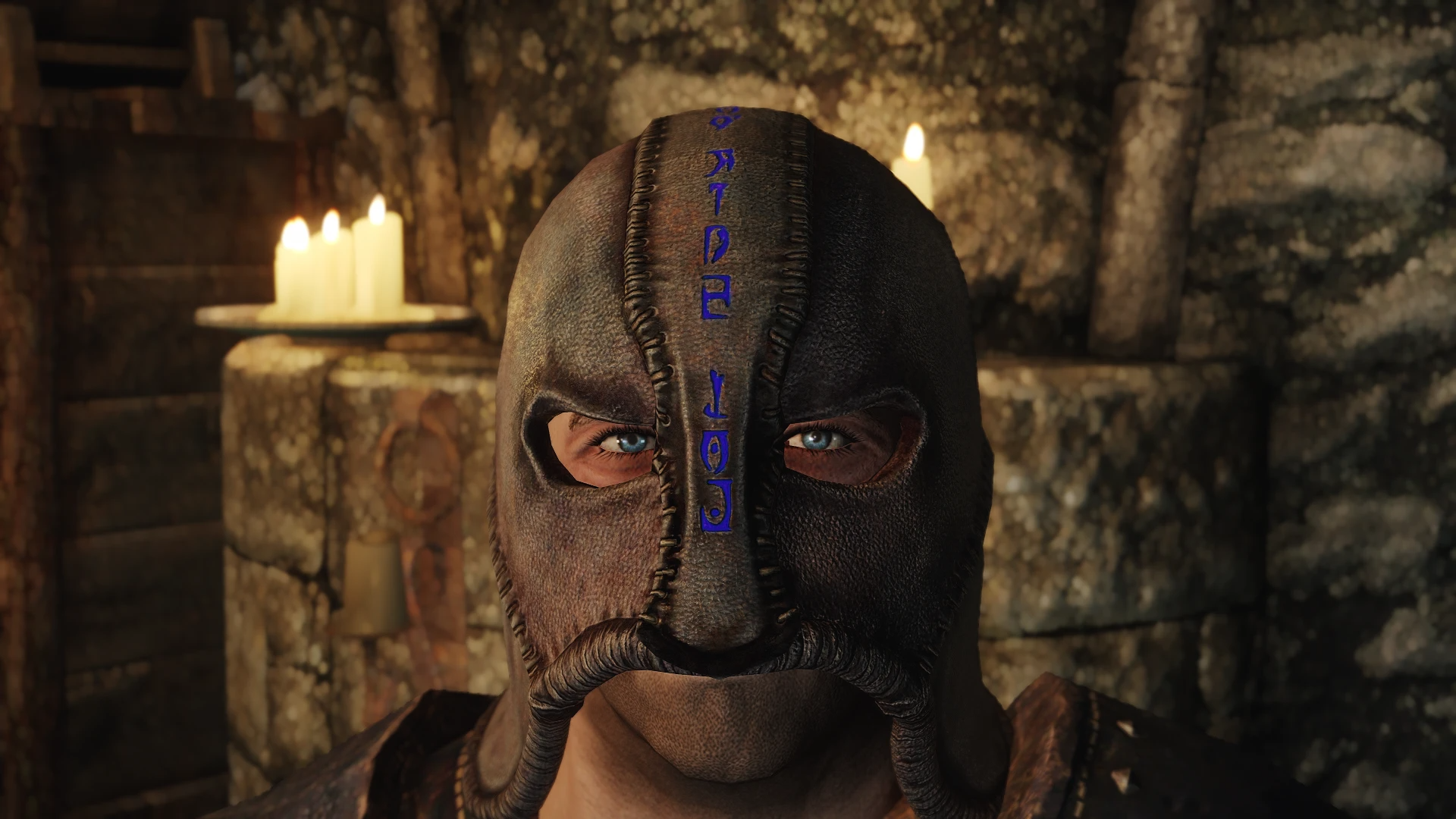 Kanjs - Gray Fox Bust and Cowl Animated  mod for The Elder Scrolls V: Skyrim Special Edition
