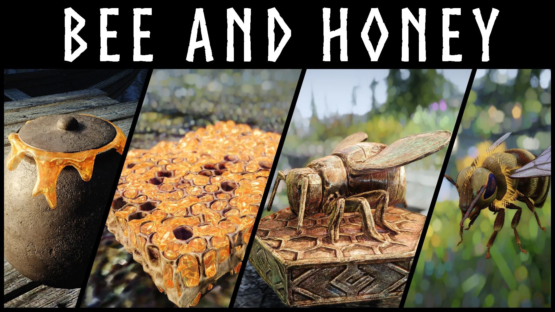 Kanjs - Bee and Honey mod for The Elder Scrolls V: Skyrim Special Edition