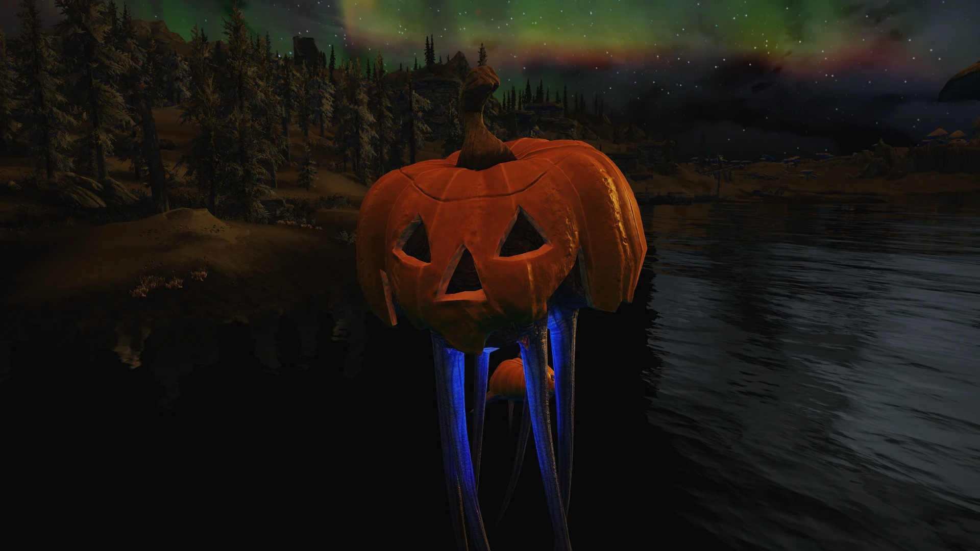 Kanjs - Netch Animated and Halloween Netch mod for The Elder Scrolls V: Skyrim Special Edition