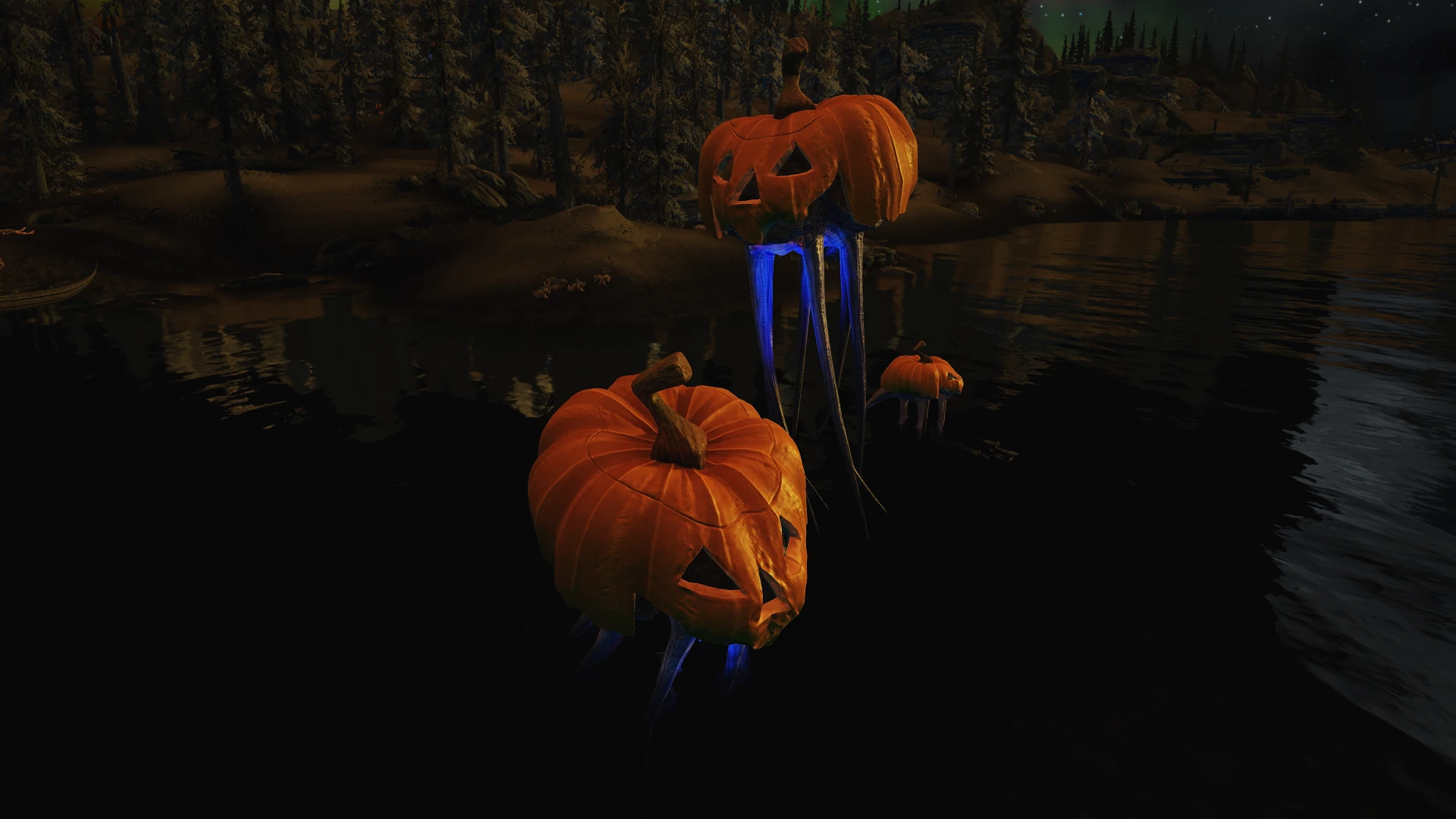 Kanjs - Netch Animated and Halloween Netch mod for The Elder Scrolls V: Skyrim Special Edition