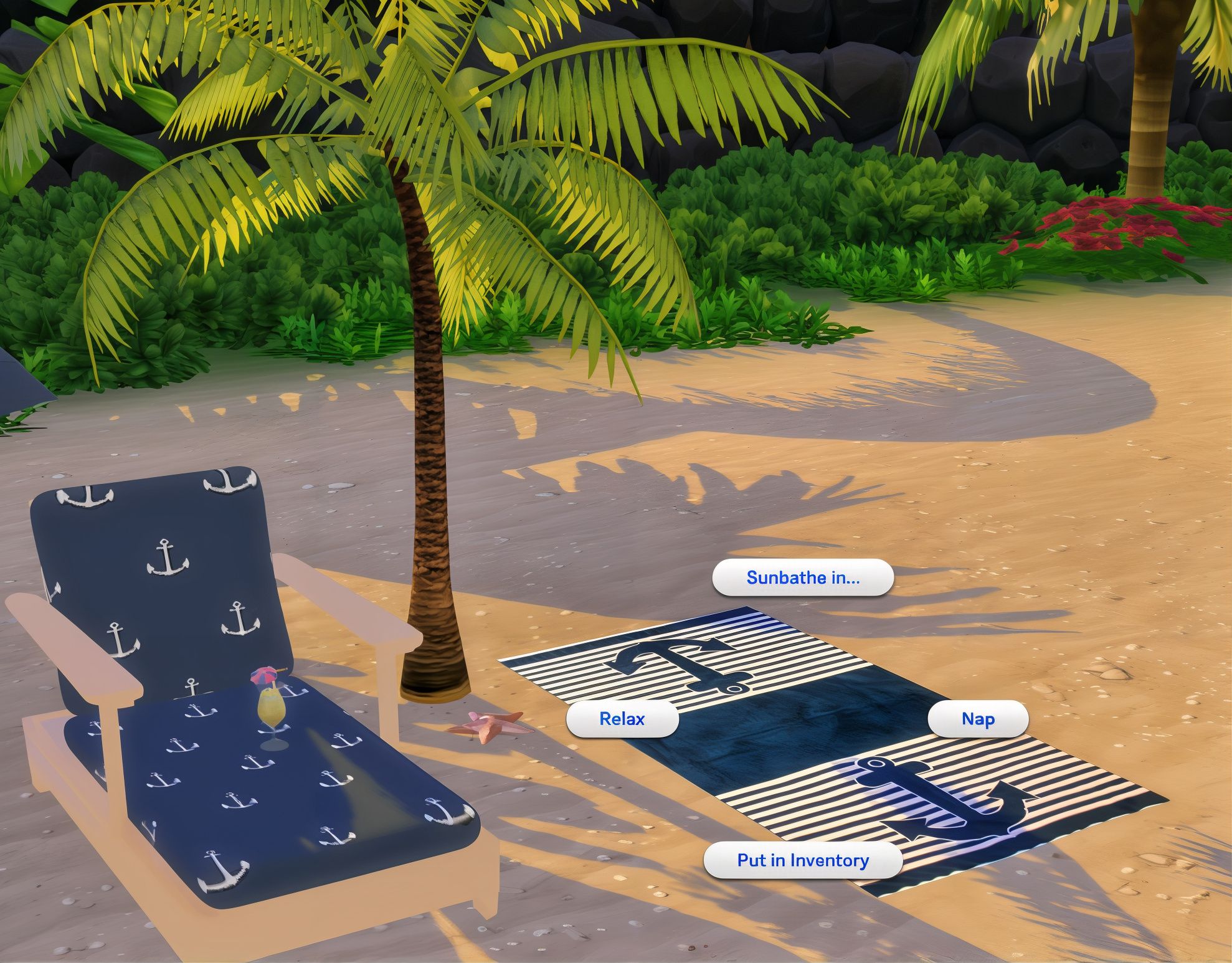Beach Towels set mod for The Sims 4 