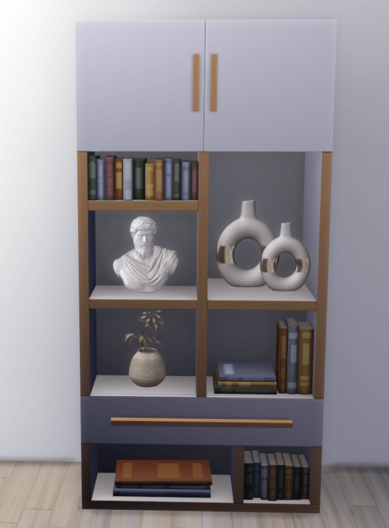 Golden November set mod for The Sims 4 