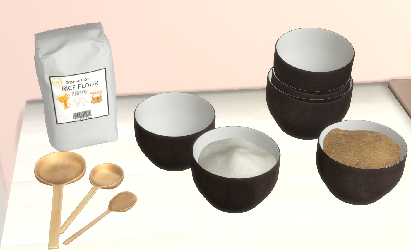 Hera Baking set #2 mod for The Sims 4 