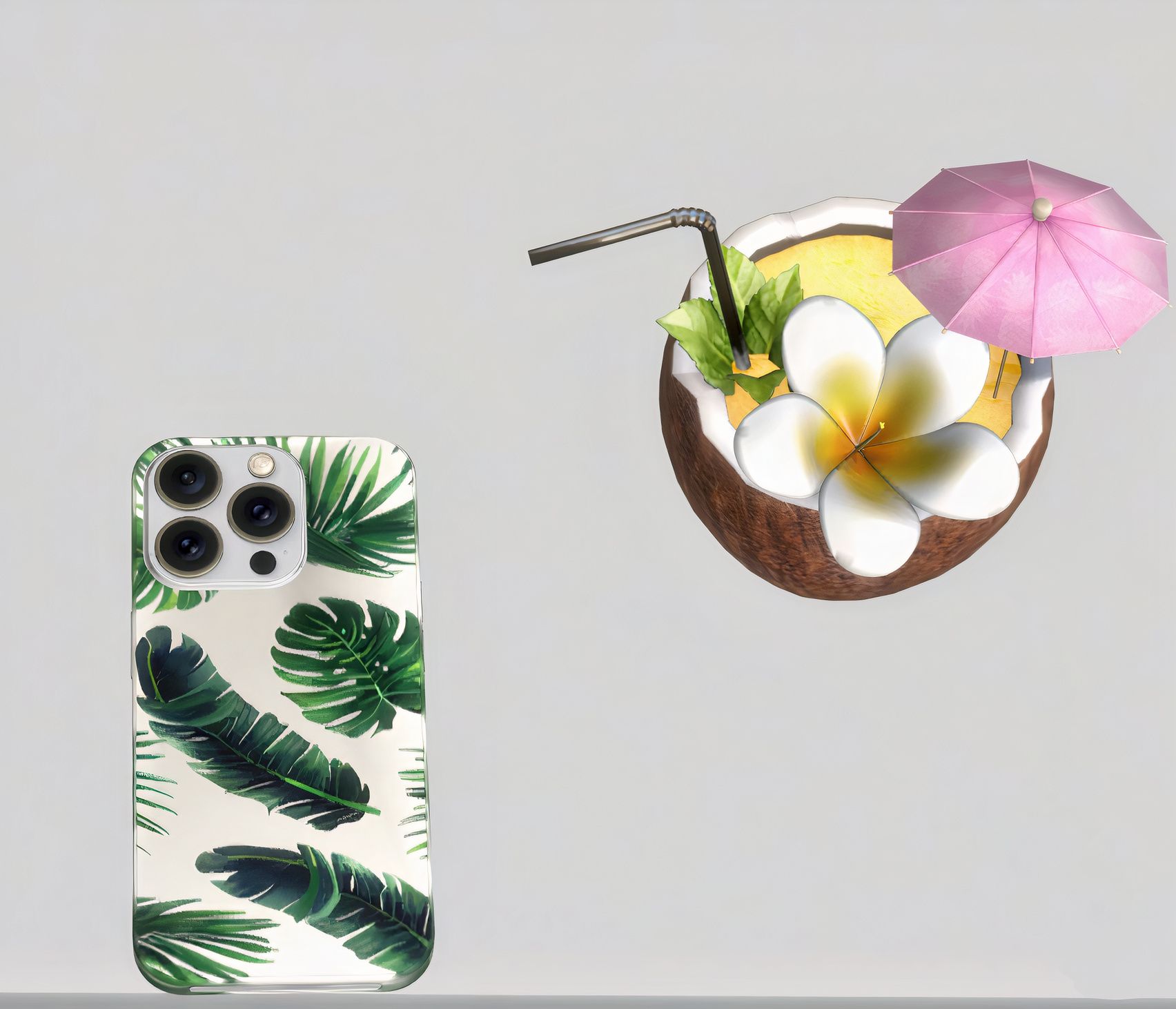 iPhone with Summer case mod for The Sims 4 