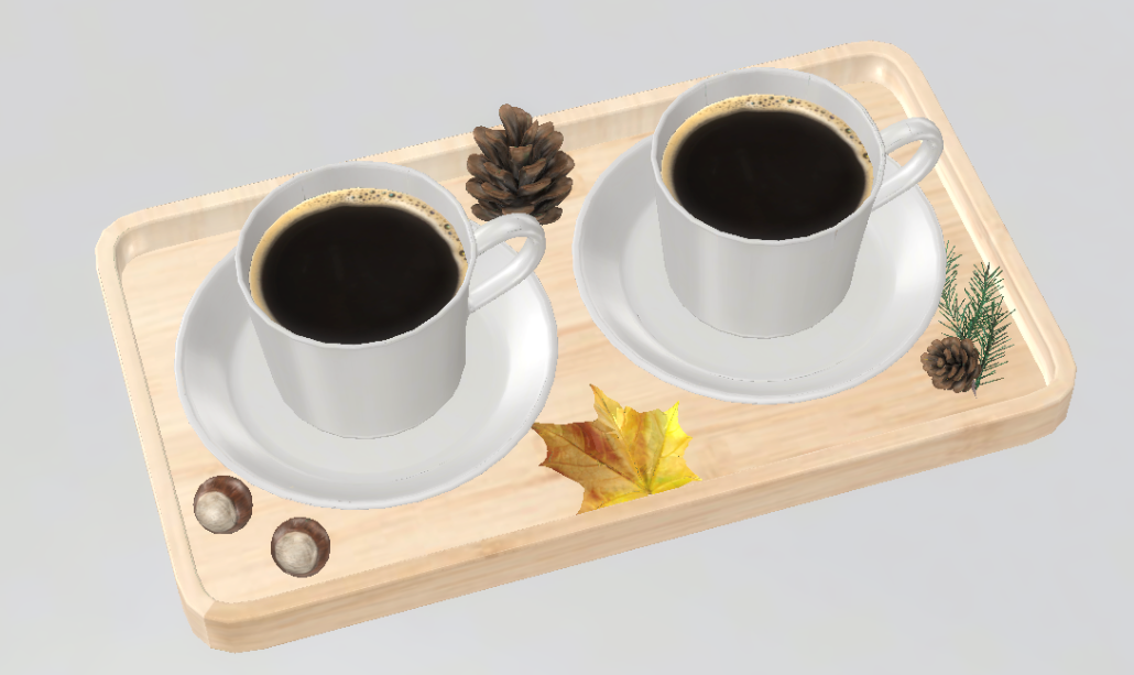 Golden November set mod for The Sims 4 