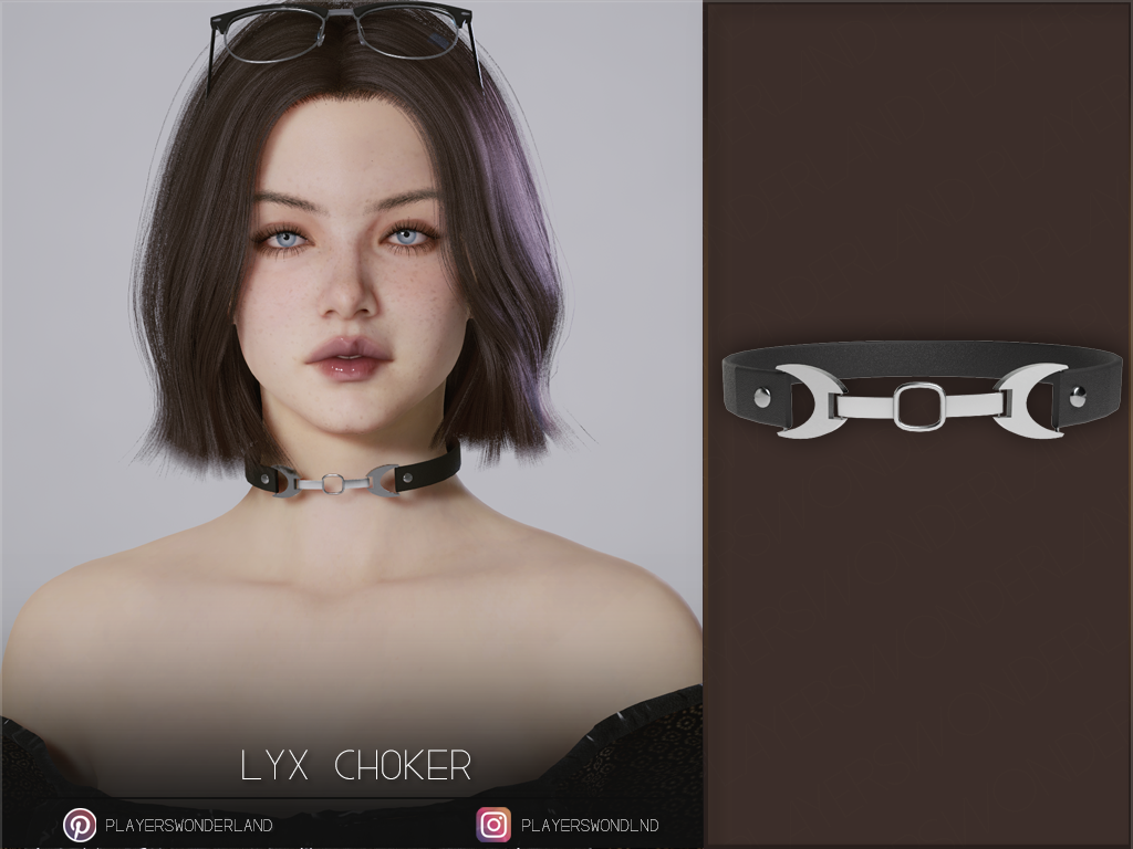 Lyx Choker mod for InZOI