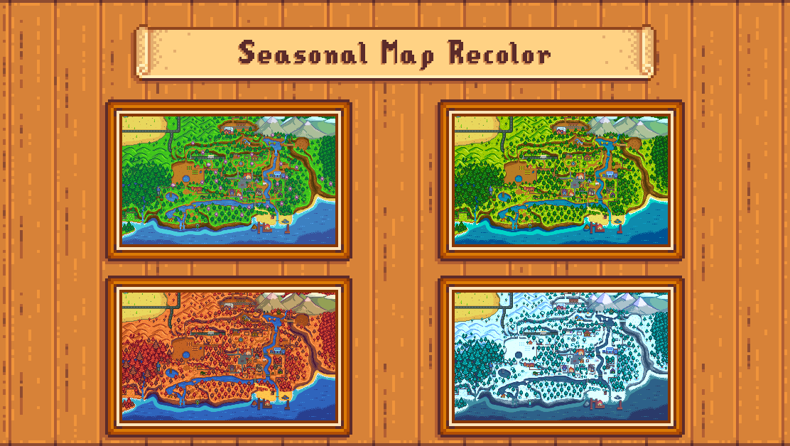 Elle's Dirt and Cliff Recolor mod for Stardew Valley