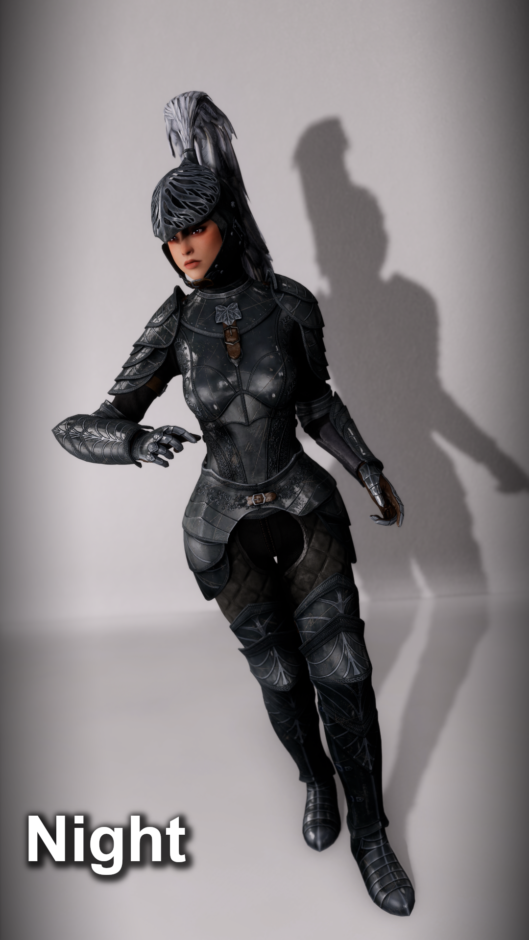 Viridian Knight - Recolored mod for The Elder Scrolls V: Skyrim Special Edition