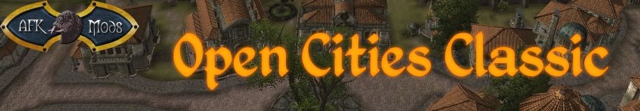 Open Cities Classic mod for The Elder Scrolls IV: Oblivion