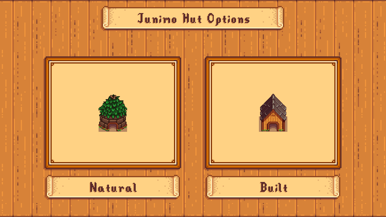 Elle's Seasonal Buildings mod for Stardew Valley