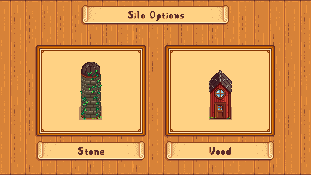 Elle's Seasonal Buildings mod for Stardew Valley