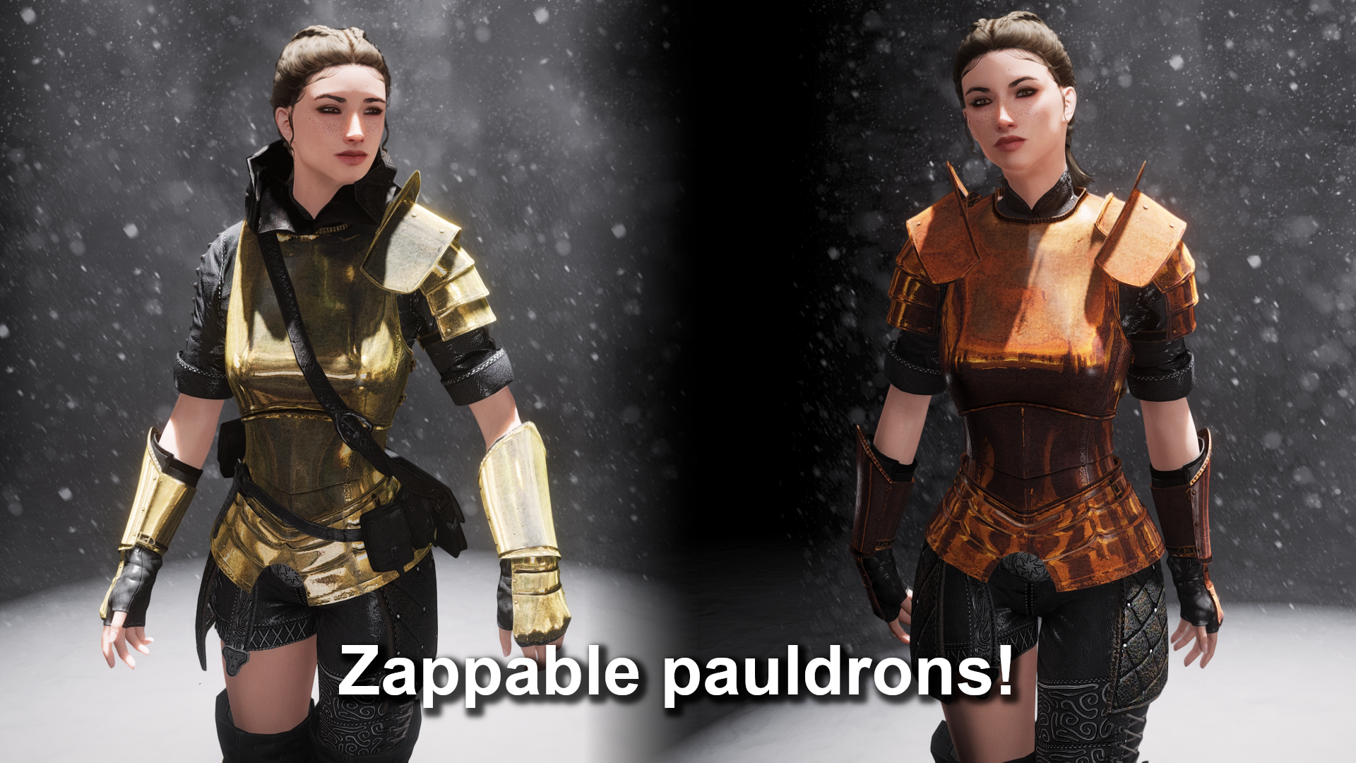 Wayward Ranger Armor - CBBE 3BA - BHUNP mod for The Elder Scrolls V: Skyrim Special Edition