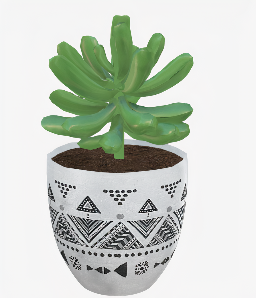 Boho plants set mod for The Sims 4 