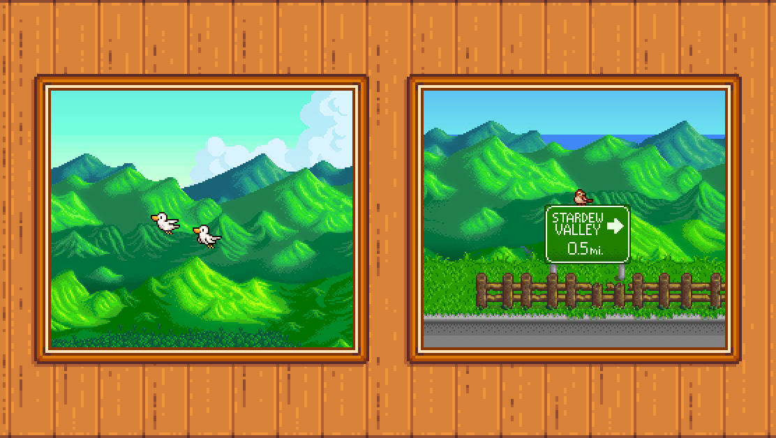 Elle's Town Animals mod for Stardew Valley