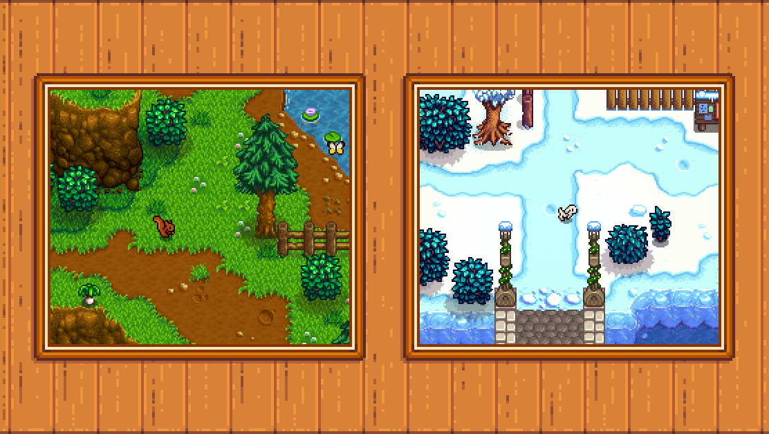 Elle's Town Animals mod for Stardew Valley