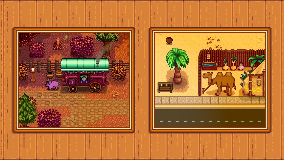 Elle's Town Animals mod for Stardew Valley