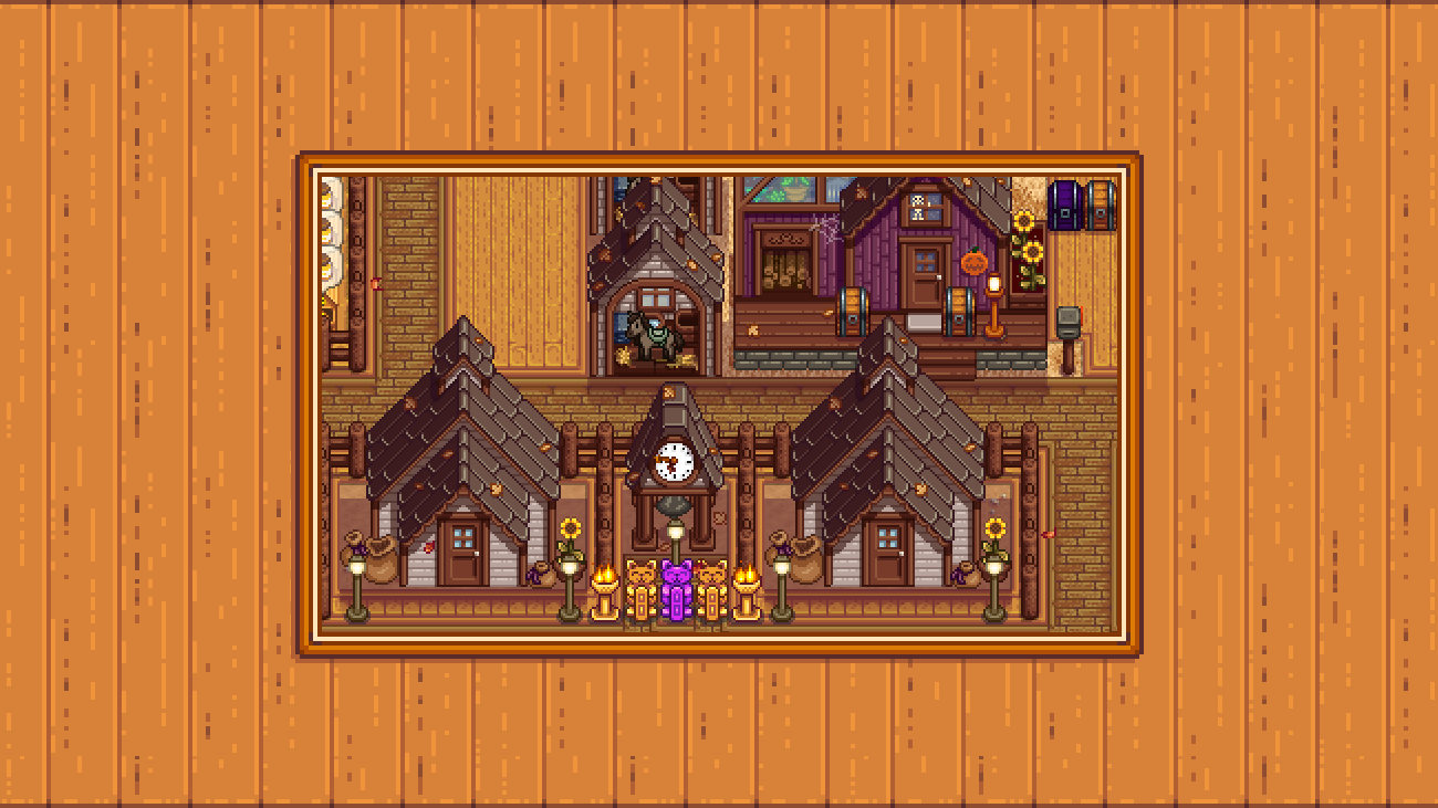 Elle's Seasonal Buildings mod for Stardew Valley