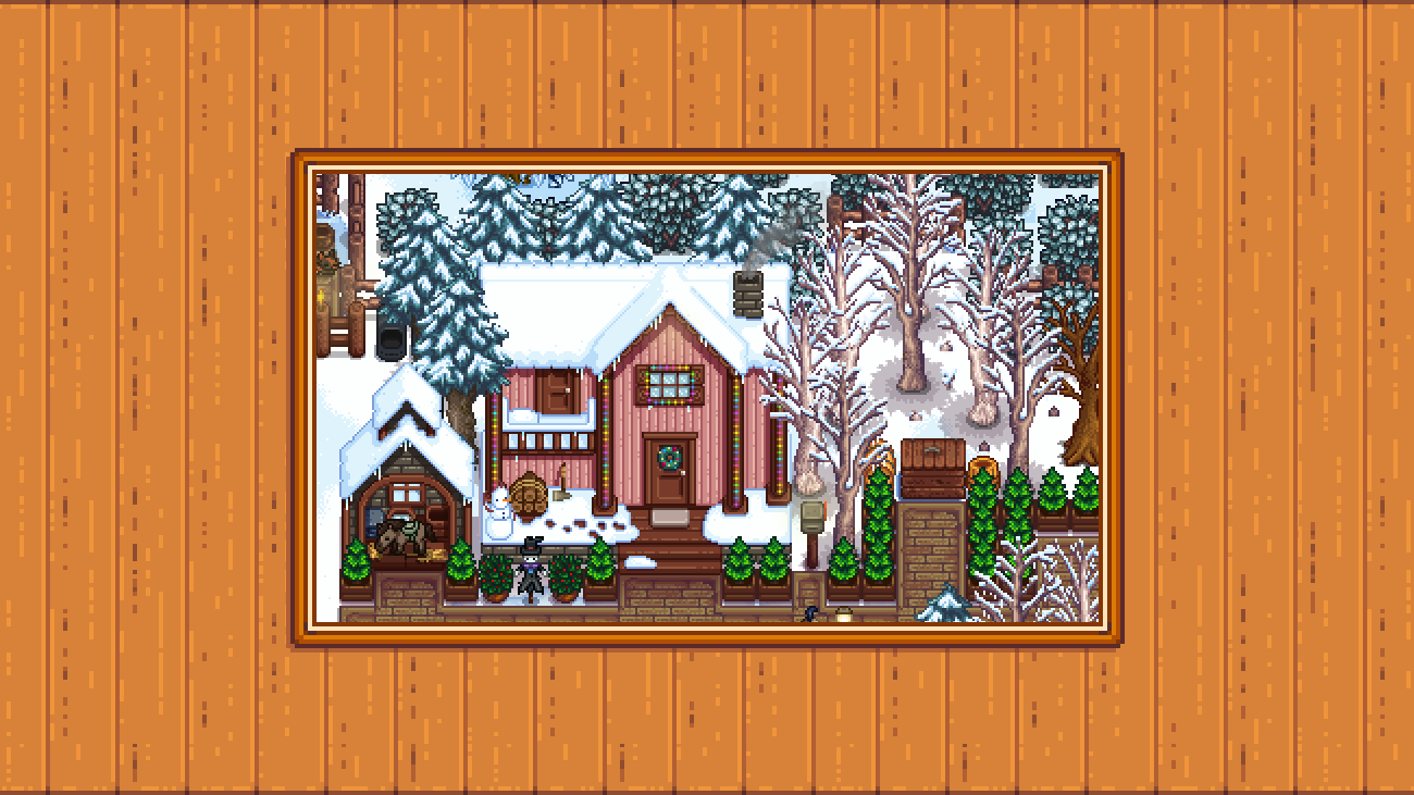 Elle's Seasonal Buildings mod for Stardew Valley
