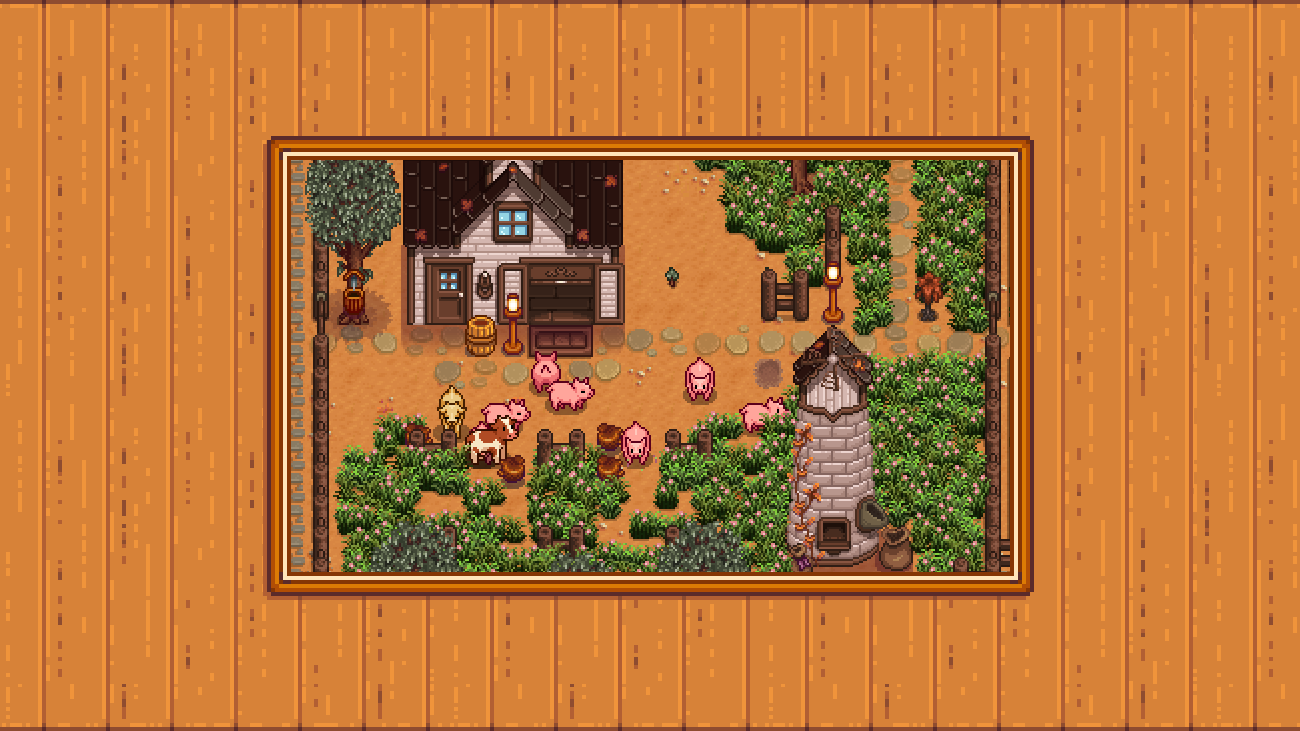 Elle's Seasonal Buildings mod for Stardew Valley