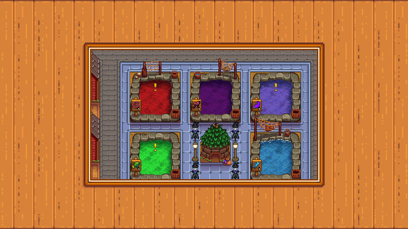 Elle's Seasonal Buildings mod for Stardew Valley