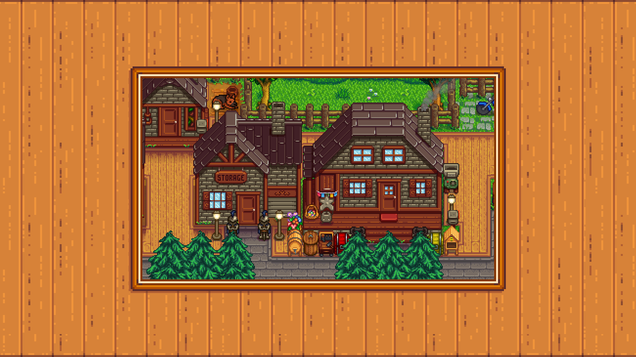 Elle's Seasonal Buildings mod for Stardew Valley