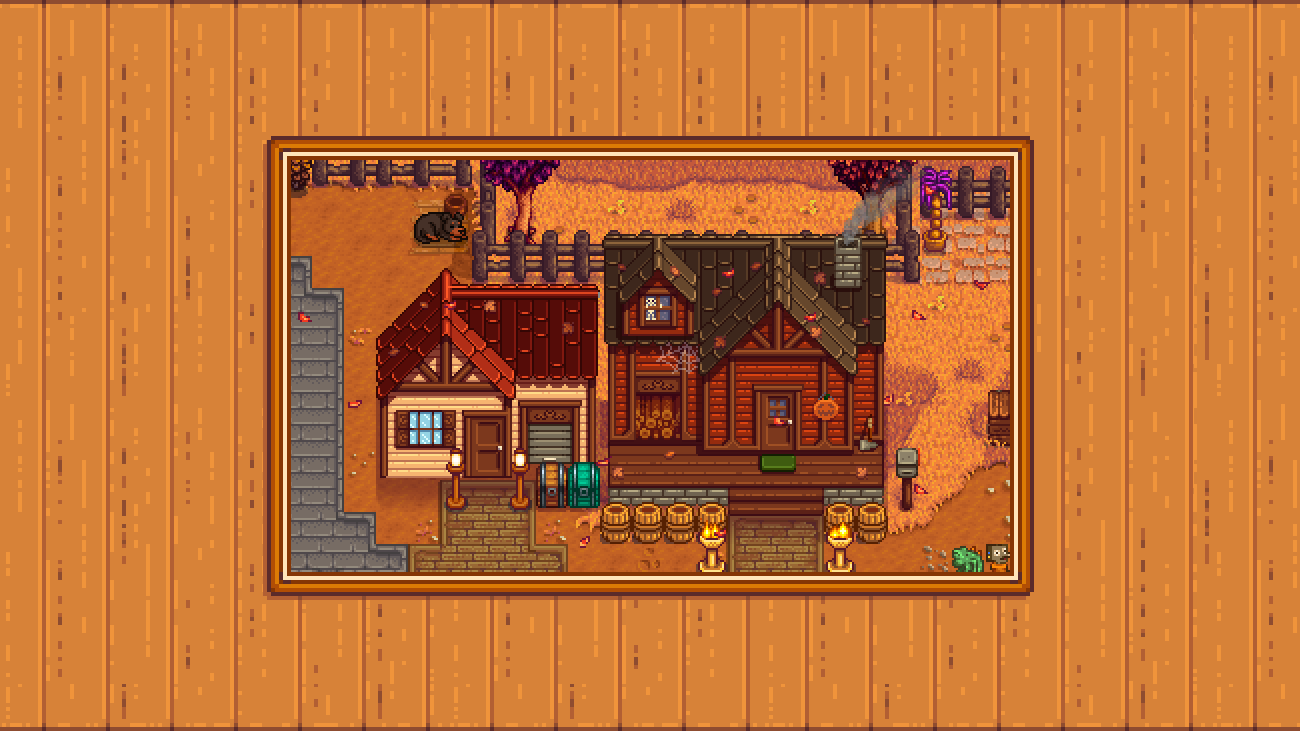 Elle's Seasonal Buildings mod for Stardew Valley