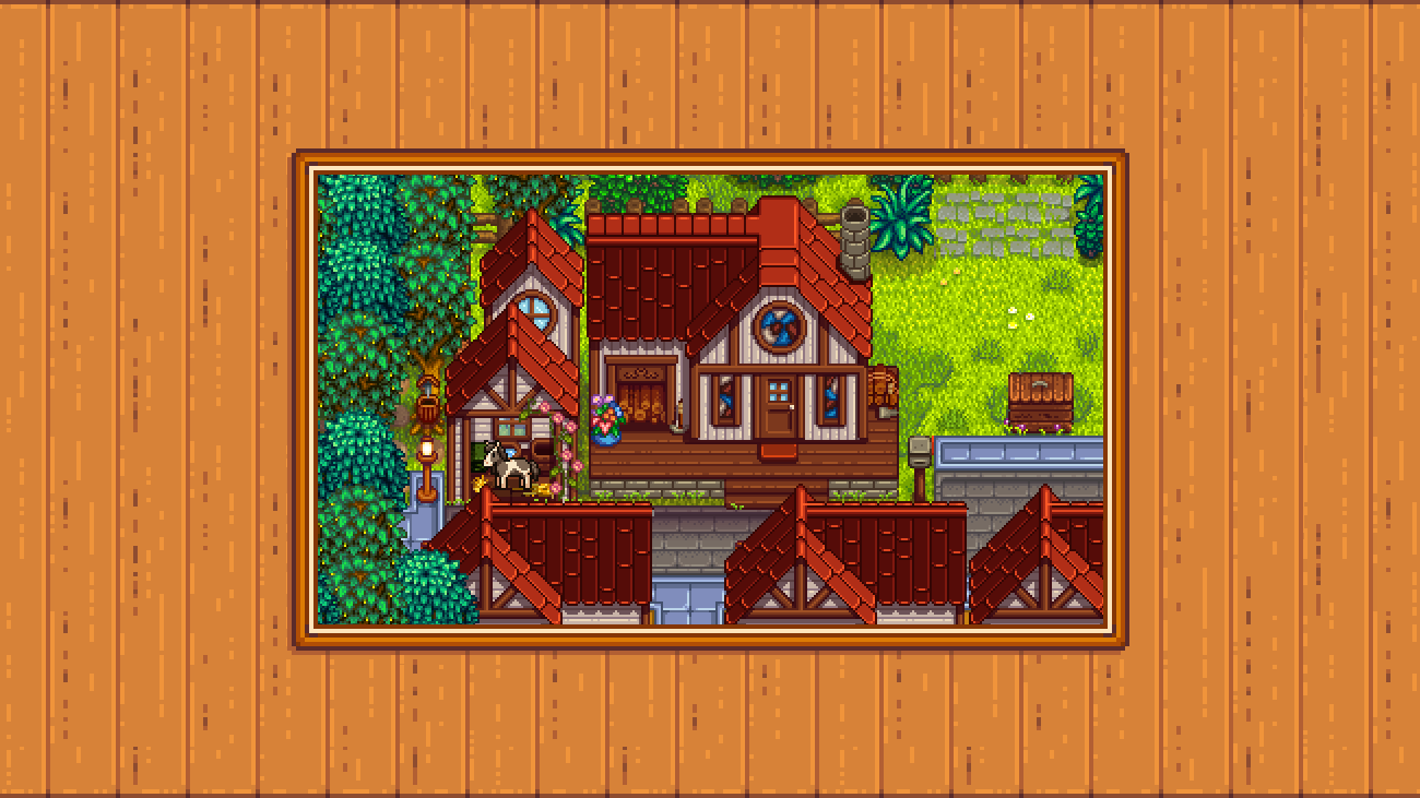 Elle's Seasonal Buildings mod for Stardew Valley