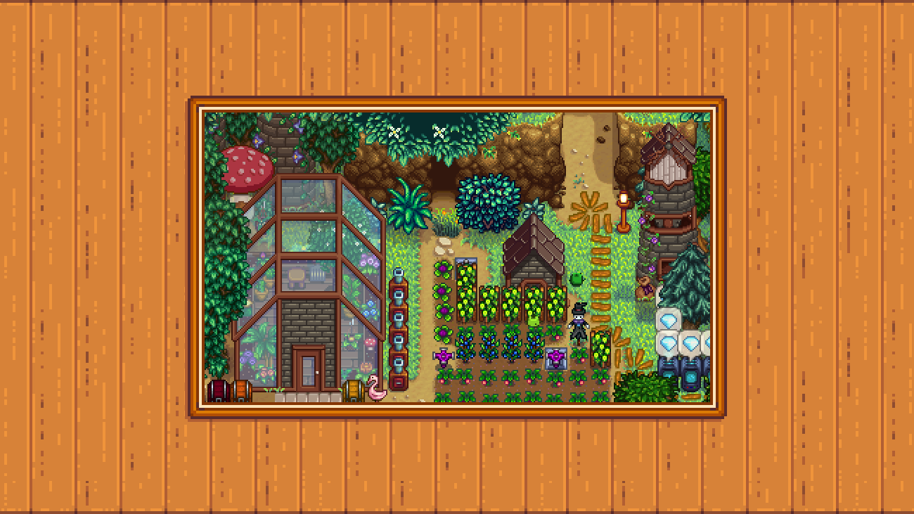 Elle's Seasonal Buildings mod for Stardew Valley