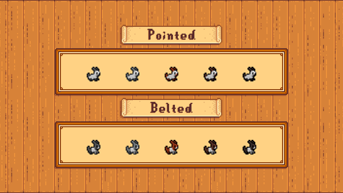 Elle's Old Coop Animals mod for Stardew Valley
