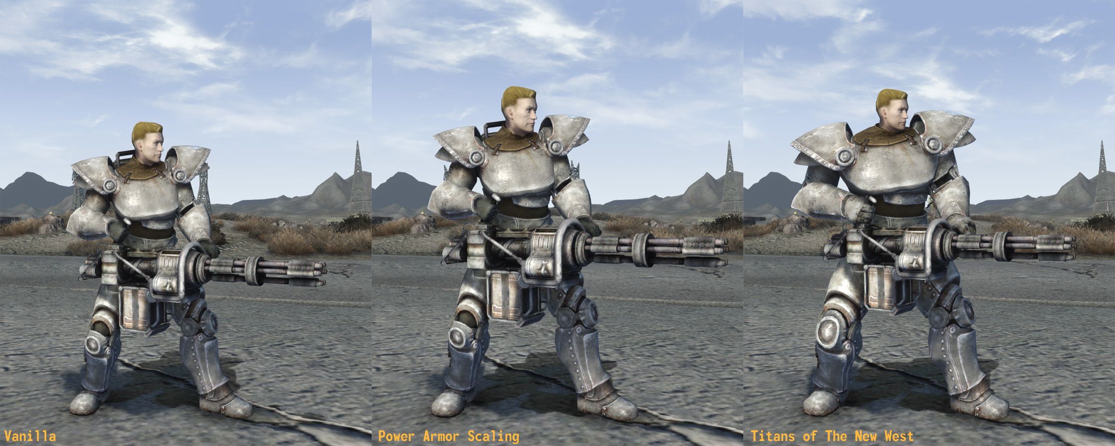 Titans of The New West mod for Fallout: New Vegas