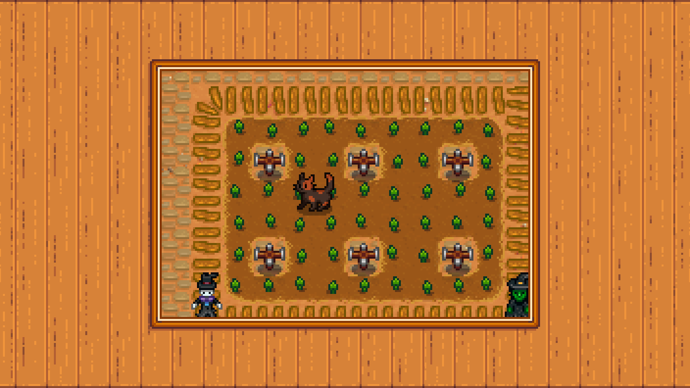 Elle's Cat Replacements mod for Stardew Valley