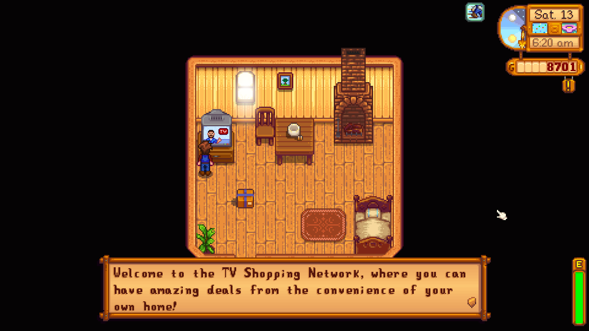 TV Shopping Network mod for Stardew Valley