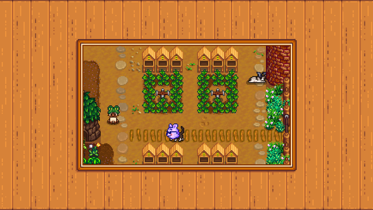 Elle's Cuter Cats mod for Stardew Valley