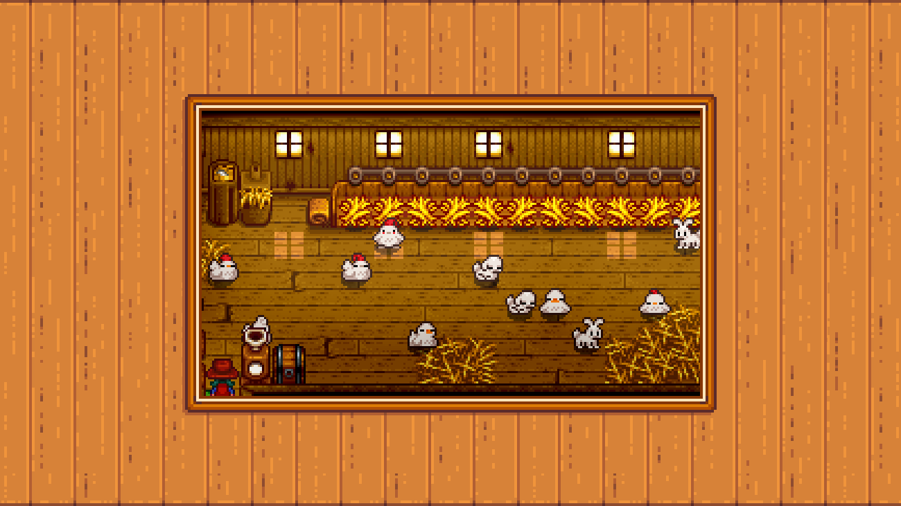 Elle's Cuter Coop Animals mod for Stardew Valley